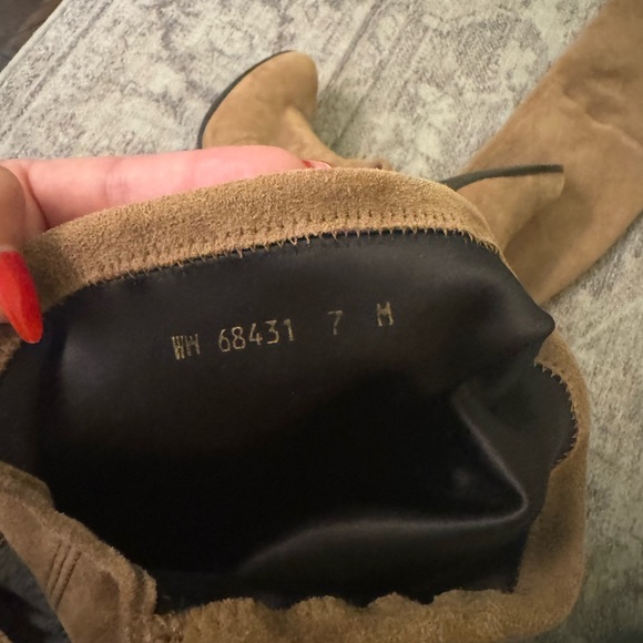 Stuart Weitzman Highland Suede Over the Knee Boots - Picture 5 of 5